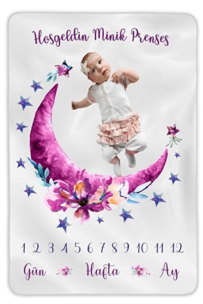 Cmf Baby Photo Memory Shoot Blanket 90*140 Cm Newborn Multi-Purpose-pink
