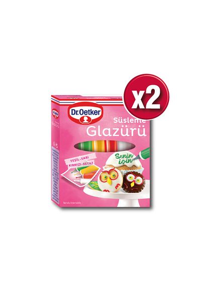 Dr. Oetker 19X4 g X 2 Decoration Glazure