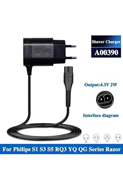 MY POLO TIME Tma-505 Philips Mg3720 Tıraş Makinesi Adaptörü A00390 4.3vdc 70ma