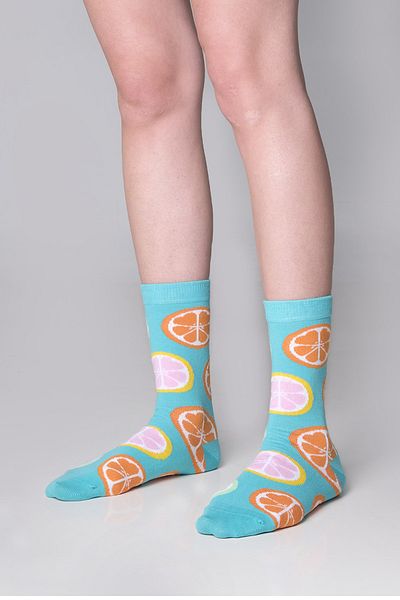 The Socks Company Șosete de damă cu model de fructe