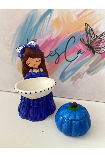 VioletKonseptt Prenses Lokumcu Kız Ve Kabak Kahve Yanı Sunumluk