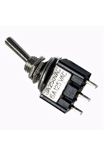 Komponentci مفتاح تشغيل وإيقاف بطول 3 أقدام IC-139 (MTS-102) أسود قطعة واحدة