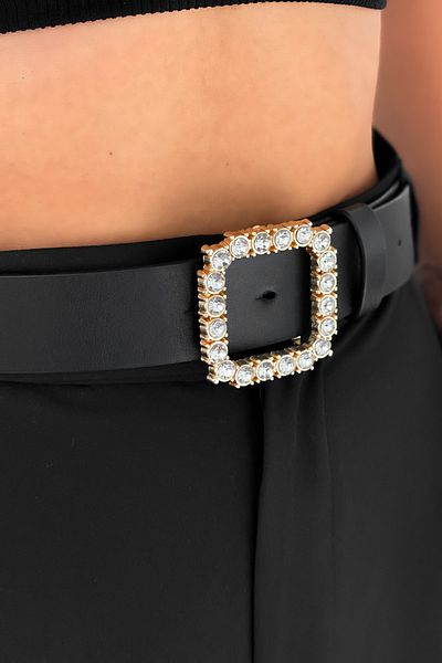 Cool & Sexy Brâu de piatră neagră pentru femei BE670