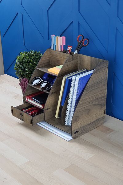 Design OTTO Focus Modest Drawers A4 Document Rack Desktop Organizer