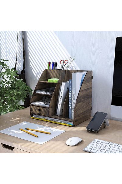 Design OTTO Focus Modest Drawers A4 Document Rack Desktop Organizer
