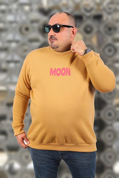 MocGrande Φούτερ με διπλό γιακά Moon 22731 Mink