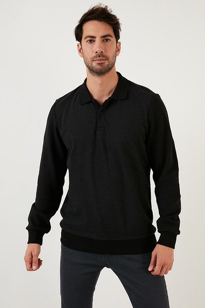 Buratti Cotton Regular Fit Polo Neck Sweat Men's Sweat 5905040