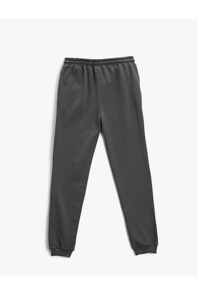 Koton Pantaloni de sport Jogger de bază cu detaliu de buzunar în talie cravată
