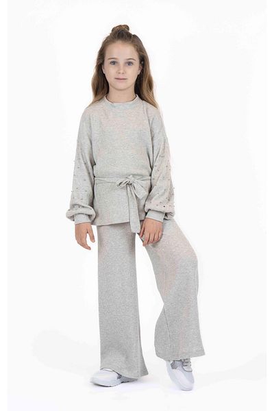 best kids Girl's Gray Knitwear Set