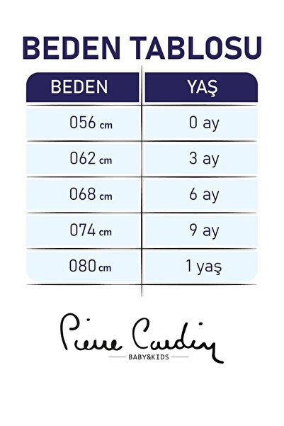 Pierre Cardin Patikli Bebek Tulumu 161048