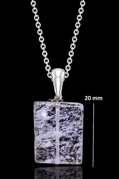 Tesbih Atölyesi Certified Real Crystal Quartz Stone Necklace 1st quality