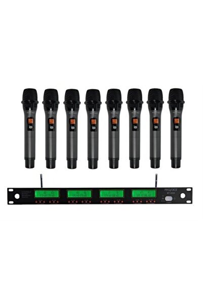 Provoice Mt-8000-8e Kablosuz 8'li El Mikrofonu