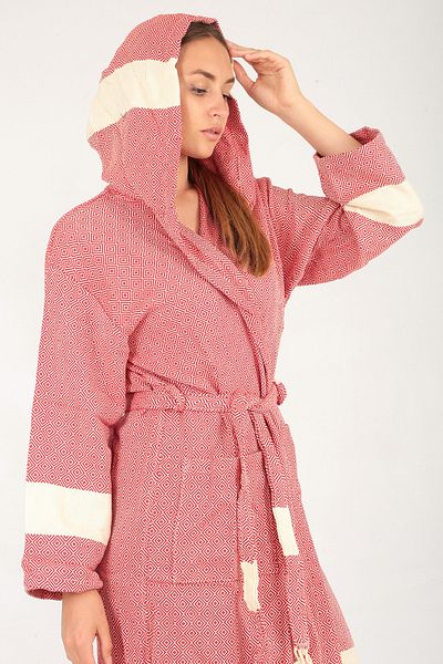 Buldan Concept Celena Loincloth Bathrobe Red