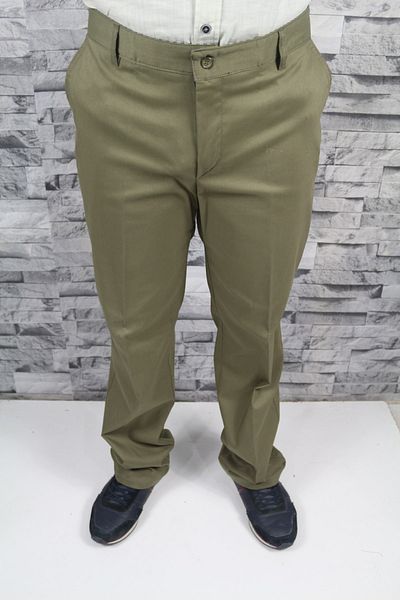 Bilgiçler Men's Khaki Linen Trousers