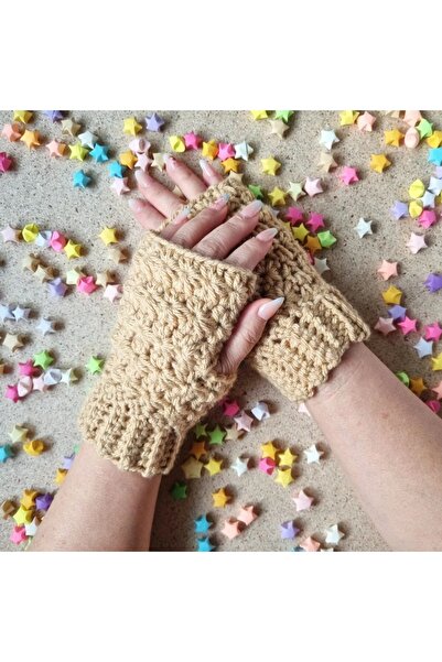 YOS TREND Kadın Parmaksız Yarım Eldiven
