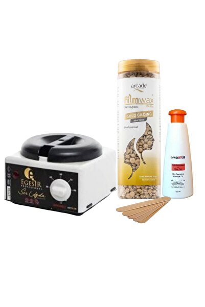 Ege Sir Ağda Makinası Arcade Sir Ağda Gold Gilding Altın Yıldız Set