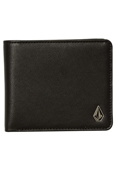 Volcom Slim Stone Pu L Blk Wallet