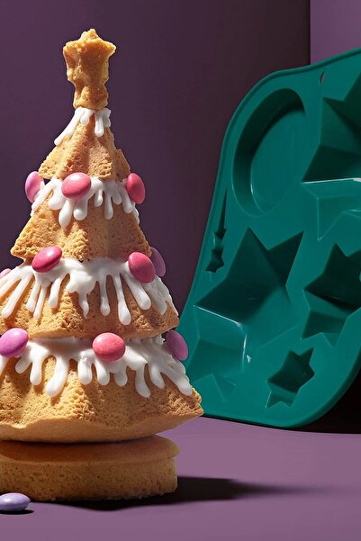 Tchibo Silikon Pişirme Kalıbı, Noel Ağacı