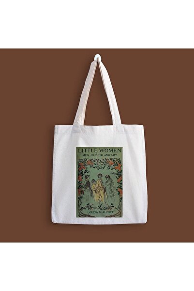 designedfy Geantă din pânză cu imprimeu Femininele