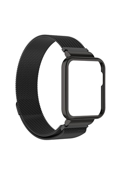 Microsonic Xiaomi Redmi Watch 2 Lite Milanese Loop Kordon Siyah
