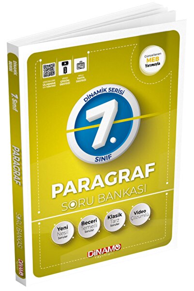 Dinamo Yayınları Dinamo 7. Sınıf Paragraf Dinamik Soru Bankası