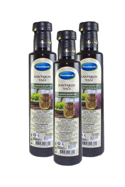 Mecitefendi 250ml St. John's Wort Oil - Set of 3