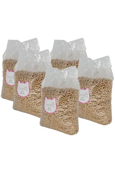 Dilekita Topaklanan Doğal Çam Peleti Kedi Kumu (10 LİTRE / 3-4 KG. X 5 ADET)
