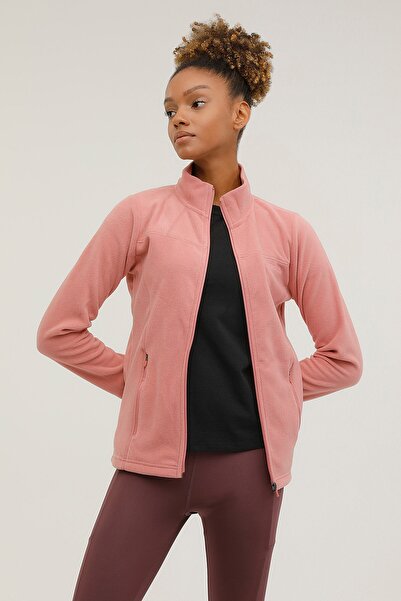 lumberjack W-sn158 Basic Polar Pocke Pink ženski flis