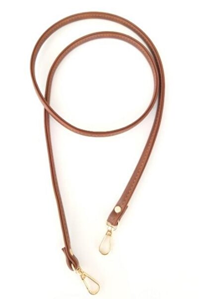 angel çanta aksesuar Μοντέλο Σπαγγέτι Λαβή Τσάντας Καφέ Χρώμα Ανοιχτό Χρυσό Μ...