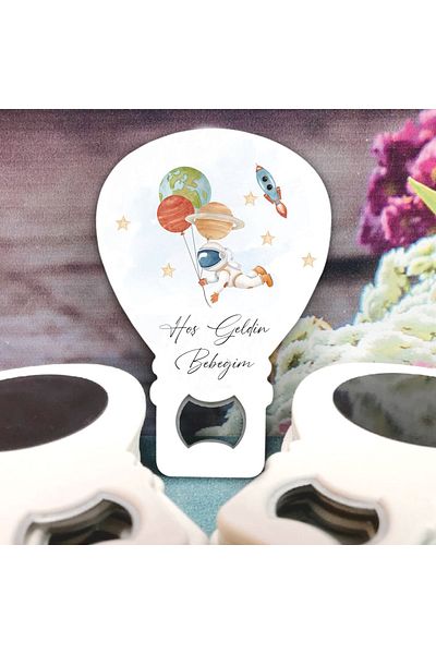 Ege ajans 10 Space Concept Baby Opener Magnets