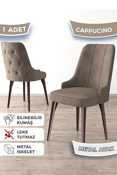 Canisa Newa Serisi, 1.sınıf Babyface Kumaş Kahve Metal Ayak Gümüş Halkalı, 1 ...