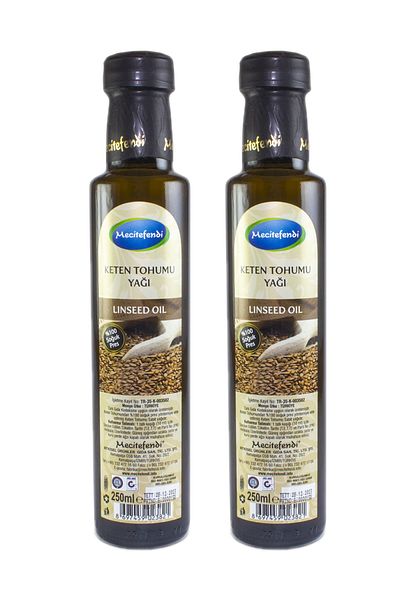 Mecitefendi 250cc Flaxseed Oil - Pack of 2