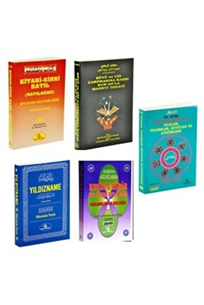 BİLGİ KİTABEVİ Özel 5 Li Havas Seti Sihir-tılsım-büyü-dua-havas-muska Gizli I...
