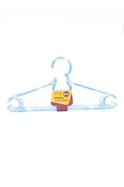 Decobella 6-Piece Crystal Clothes Hangers