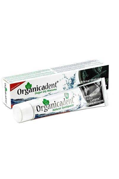 Safnaturel Organicadent Organik Diş Macunu Aktif Karbonlu 75ml