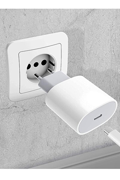Genel Markalar Iphone X-11-12-13 Pro Pro Max Uyumlu Hızlı Şarj Aleti 20w Şarj...