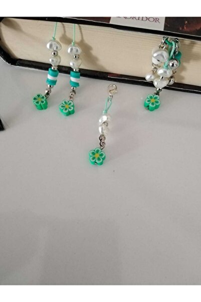 nasclaycollection مجموعة الإشارات المرجعية للهدايا باللون الأخضر الزهري