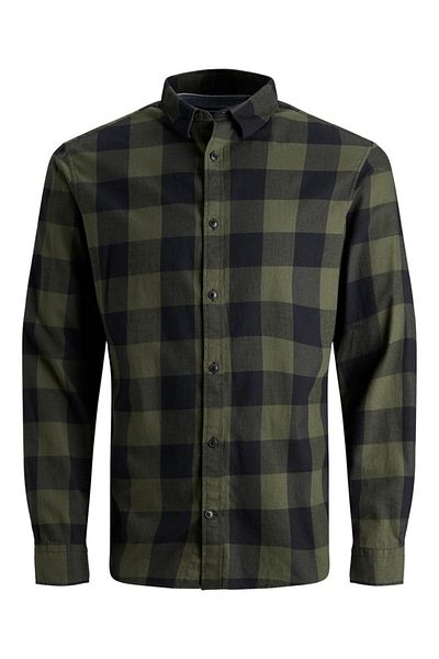 Jack & Jones Jack&amp;Jones Herren Gingham Twill Hemd L/S12181602
