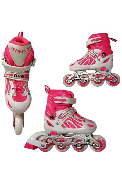 emre spor Skate Aluminum Blue Adjustable Skate With Size 30-33