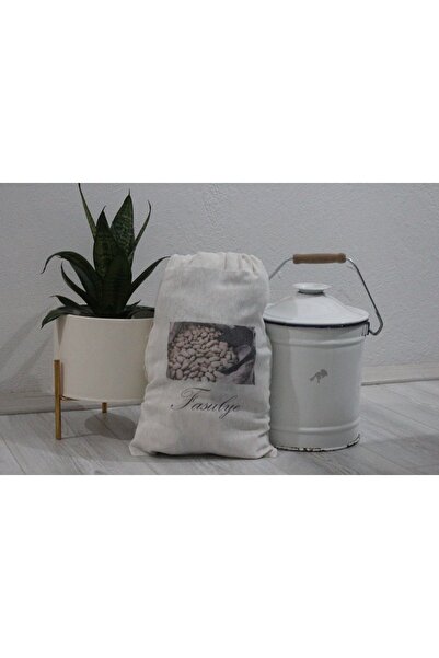 H&B Design Krem Ham Bez Fasulye Kesesi