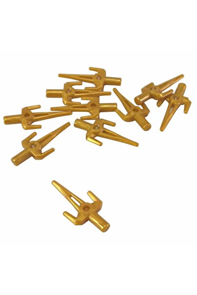 LEGO Orjinal Moc Custom Akseusar Minifigür Weapon Ninjago Ninja Sai Altın Bıç...