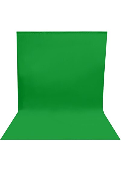 AA Plus 150x200 cm Chromakey-green Screen- Greenbox Yeşil Fon Perde ve 4 fon mandalı
