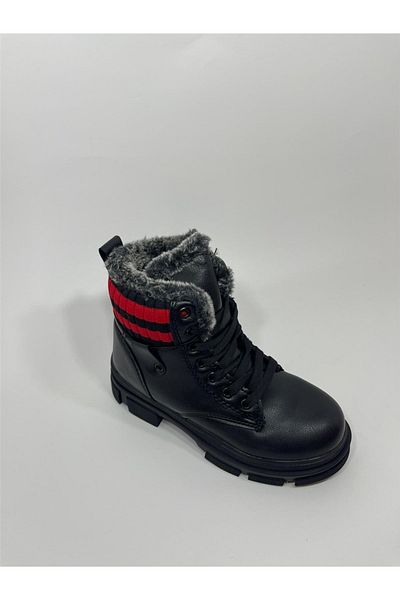Twingo 7655-22K Model Black-Red Filet Boots