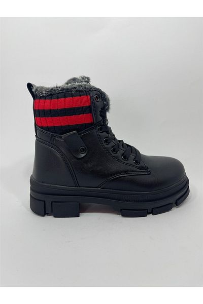 Twingo 7655-22K Model Black-Red Filet Boots