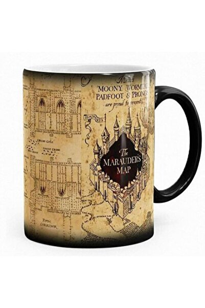 ASLI Harry Potter Çapulcu Haritası Sihirli Kupa Bardak