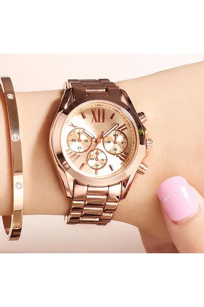 pullmarkt Women's Steel Wristwatch