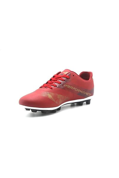 Jump 27881 Red Yellow Patterned Astroturf Football Shoes