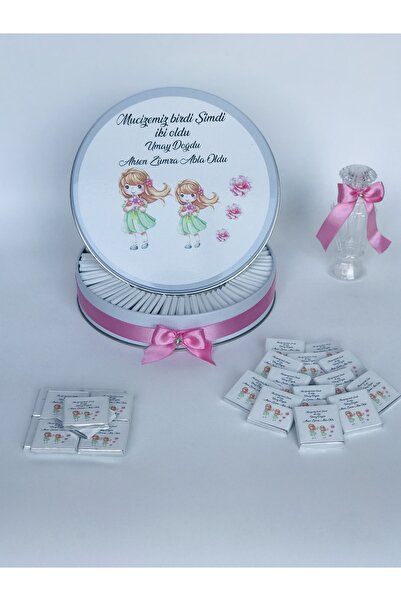 TuNa Chocolate Isme Özel Kız/ Erkek Bebek Çikolatası