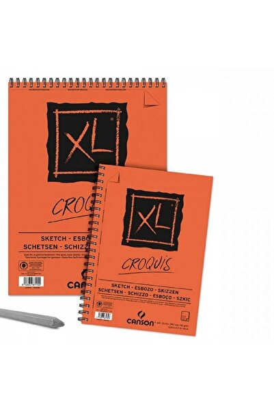 Canson Xl Croquis Sketch Pad 90gr 50 Sheets Spiraled Drawing Notebook A5 (14.9x21cm) (top)