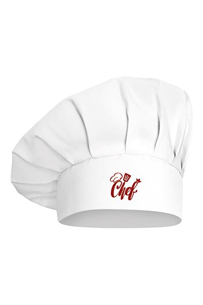 Tasarım Trend Chef Text Design Mushroom Cap Alpaca Fabric